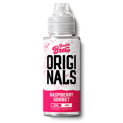 Double Brew Originals Shortfills Raspberry Sorbet