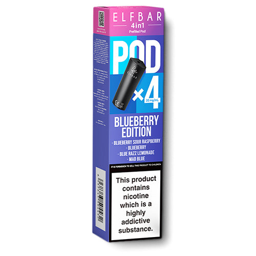 Elf Bar 4in1 Blueberry Edition Pods