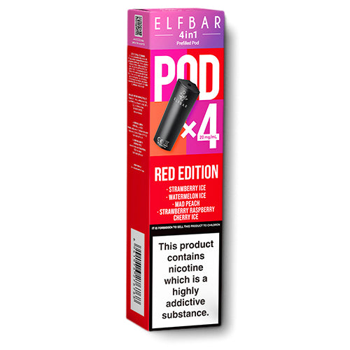 Elf Bar 4in1 Red Edition Pods