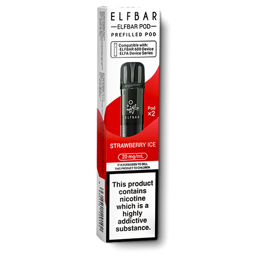 Elf Bar 600 Strawberry Ice Pods