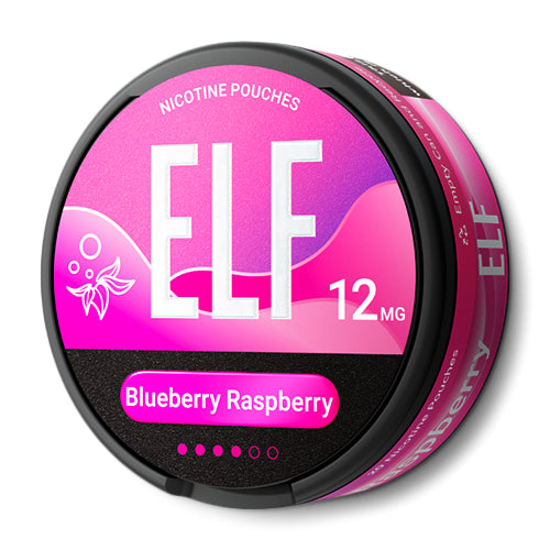 Elf Blueberry Raspberry Nicotine Pouches