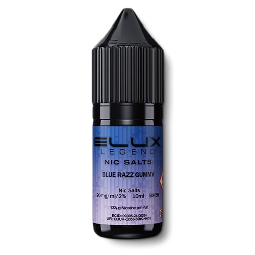 Elux Legend Blue Razz Gummy Salts