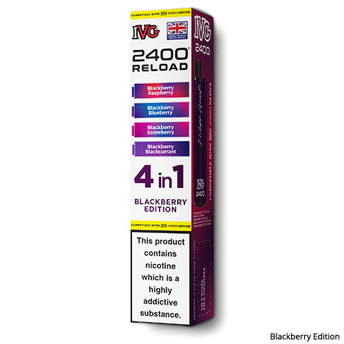 IVG 2400 Blackberry Edition Pod Refills