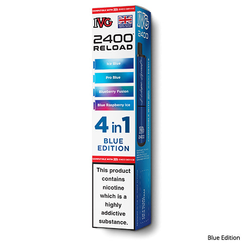 IVG 2400 Blue Edition Pod Refills