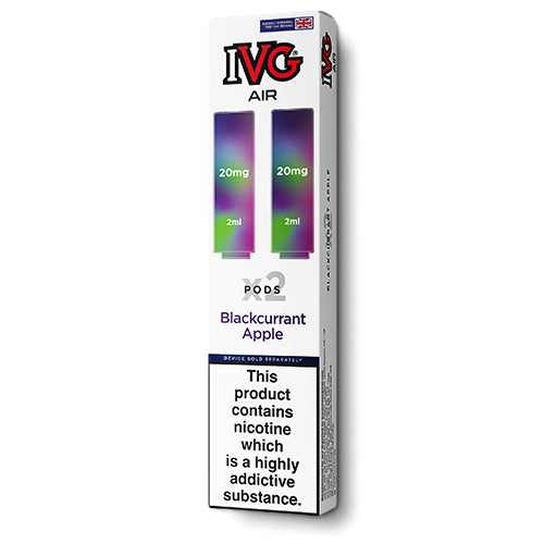 IVG Air Blackcurrant Apple Pod Box