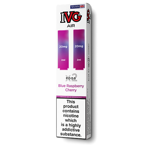 IVG Air Blue Raspberry Cherry Pod Box