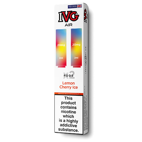IVG Air Lemon Cherry Ice Pod Box