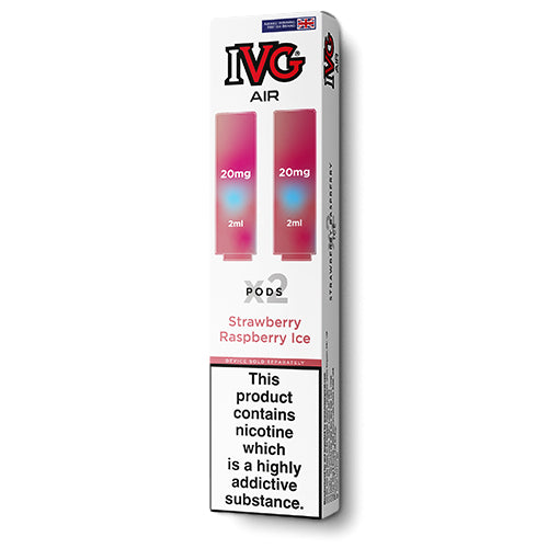 IVG Air Strawberry Raspberry Ice Pod Box