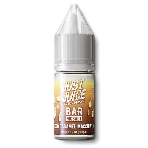Just Juice Bar Nic Salt Iced Caramel Macchiato