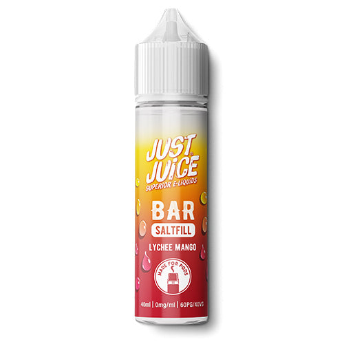Just Juice Bar Saltfill Lychee Mango