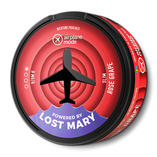 Lost Mary Airplane Mode Rose Grape Nicotine Pouches