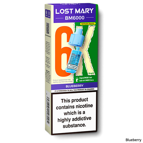 Lost Mary BM6000 Prefilled Pods Blueberry