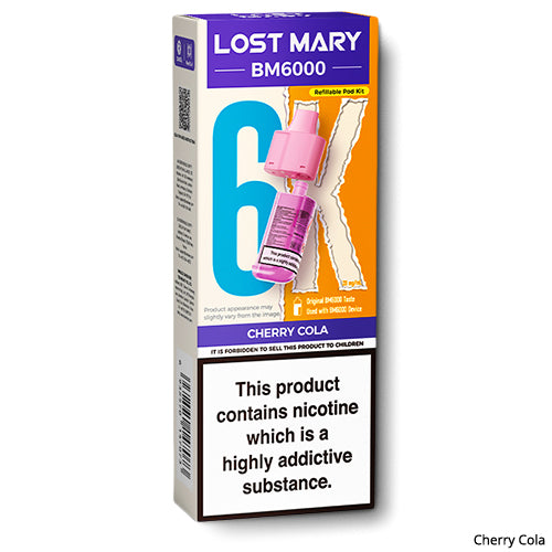 Lost Mary BM6000 Prefilled Pods Cherry Cola