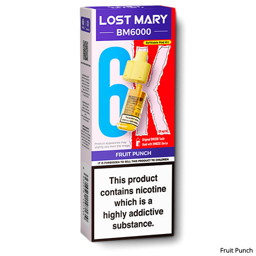 Lost Mary BM6000 Prefilled Pods Fruit Punch