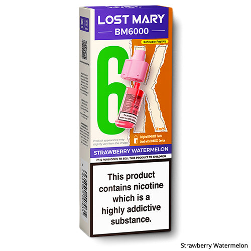 Lost Mary BM6000 Prefilled Pods Strawberry Watermelon
