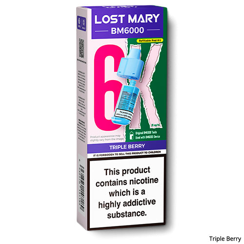 Lost Mary BM6000 Prefilled Pods Triple Berry