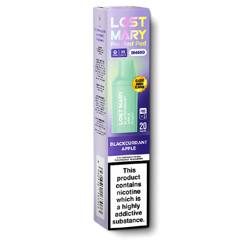 Lost Mary BM600 Blackcurrant Apple Prefilled Pods
