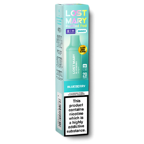 Lost Mary BM600 Blueberry Prefilled Pods