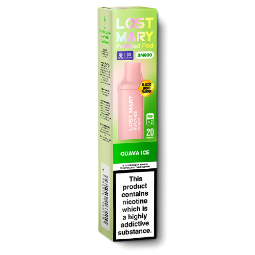 Lost Mary BM600 Guava Ice Prefilled Pods