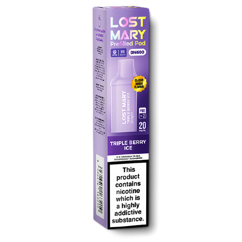 Lost Mary BM600 Triple Berry Ice Prefilled Pods