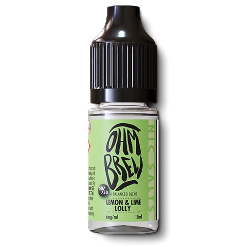 Ohm Brew Salts Lemon and Lime Lolly
