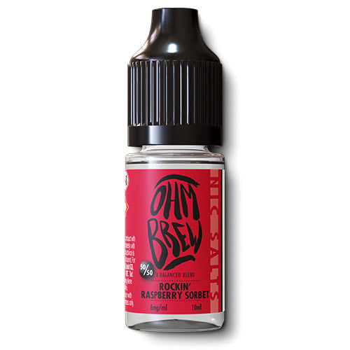 Ohm Brew Salts Rockin Raspberry Sorbet