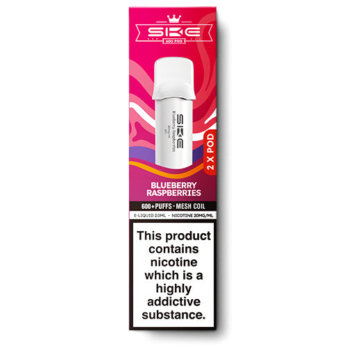 SKE 600 Pro Prefilled Pods Blueberry Raspberries