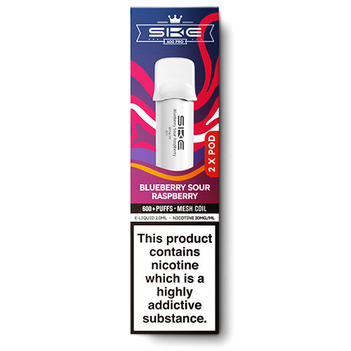 SKE 600 Pro Prefilled Pods Blueberry Sour Raspberry