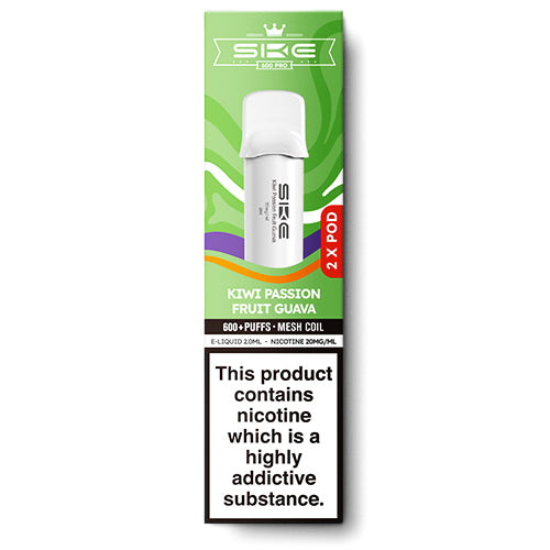 SKE 600 Pro Prefilled Pods Kiwi Passion Fruit Guava