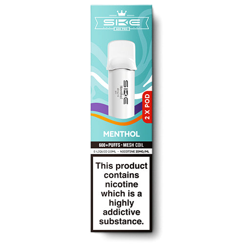 SKE 600 Pro Prefilled Pods Menthol