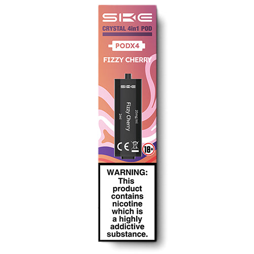 SKE Crystal 2400 Pods Fizzy Cherry