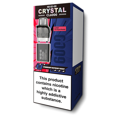 SKE Strawberry Raspberry Cherry Crystal CL6000 Pods