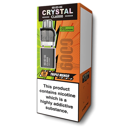 SKE Triple Mango Crystal CL6000 Pods