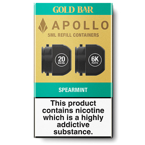 Gold Bar Apollo 20K Spearmint Pods