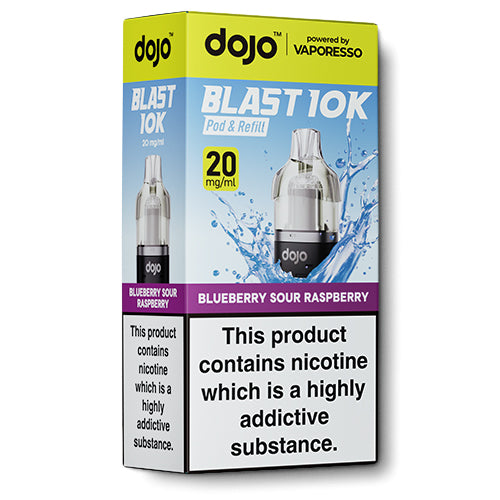 Dojo Blast 10k Blueberry Sour Raspberry Pod & Refill