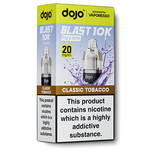 Dojo Blast 10k Classic Tobacco Pod & Refill