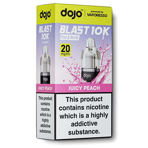 Dojo Blast 10k Juicy Peach Pod & Refill