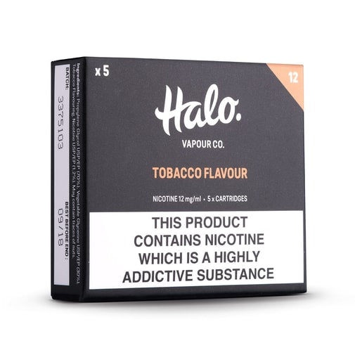 Halo Tobacco Flavour Cartridges (packet).
